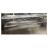 72"x26ï¿½x12ï¿½ Double Tier Stainless Steel Storage