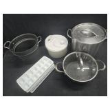 Stainless Stew Pot w/Lid, Cuisinart Steam Pot,