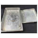 (1) 21.5"x13" Commercial Grade Aluminum Pan & (2)