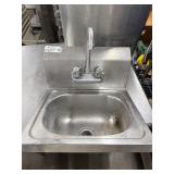 9" Hand Sink With Gooseneck & Faucet