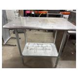 36"x24x35" Stainless Steel Work Table