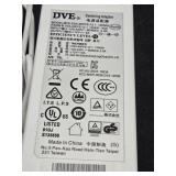 Genuine 60W DVE Switching AC DC Adapter +12V 5A