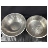 16.5" Stainless Colander & 24.5" Mixing