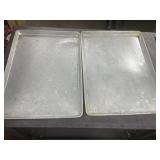 (2) 22"x16ï¿½ Aluminum Baking Sheet Pans