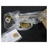 NIB 12.5" Gold Tone Lighting Fixture