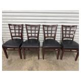 (4) Restaurant Dining Chairs