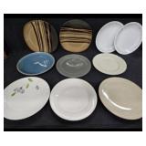 (10) Assorted Plates