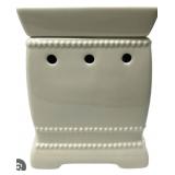 NIB Scentsy Wax Bar Warmer Beaded White DIY Do It