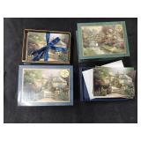 (3) boxes of Thomas Kinkade Note Cards w/