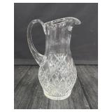 9" Crystal Water Pitcher