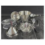 Stainless Steel Juicer and Shaker Set