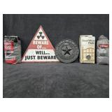 Cast Iron State of Texas Seal, New Steel Wool &