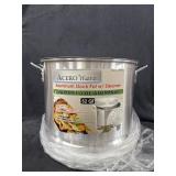 NEW 52Qt  Acero Ware Aluminum Stock Pot W/Steamer