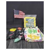 NWT Graphic Socks, Microfiber Coths & More
