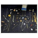 Vintage Watches, Brooches, Necklaces, Earrings,