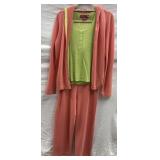 Sz: M, Saks 5th Ave. "Wild About Cashmere" Pink &