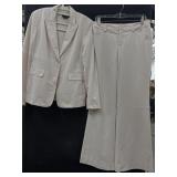 Sz: S, Womyn, 3 Piece Pink Pantsuit