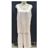 Sz S Pj Harlow 2 Piece Satin Sleep Set