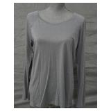 Sz 8 Lululemon Black LS Top