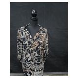 Sz Med Plenty by Tracy Reese Black and Beige