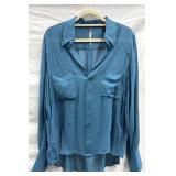 Sz Lg BCBGMAXAZRIA Teal Max Azria Emma