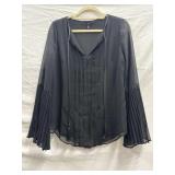 Sz:8, White House Black Market, Black Blouse