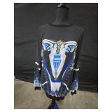 Sz Med Clover Canyon Sheet Black Yop with Graphics
