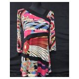 Sz Med Eva Varro Multicolored Abstract Print 3/4