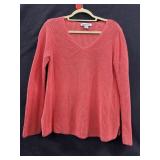 Sz: M, Tommy Bahama, Coral Sweater