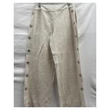 Sz M Sharon Young Linen Pants