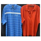 (2) Sz XL Golf Polo Shirts