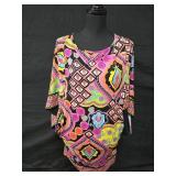 Sz XS Trina Turk Marrakesh Geometric Printed