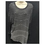 Sz S BCBGMAXAZRIA Black and White Striped
