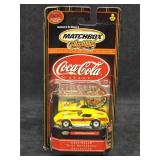 NIB Matchbox Collectibles Coca-Cola Yellow 1979