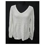 Sz Medium Tommy Bahama White Sweater
