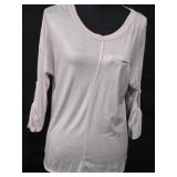 (1)Sz Med Gigi Moda Piamo Two Tone Knit Top