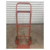 Red Steel Framed Hand Truck