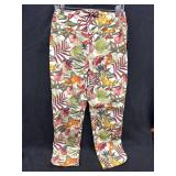 Sz: 10, Joseph Ribkoff, Floral Strechy Pants