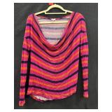 Sz: S, Splended Pink Stripe Shirt
