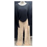Sz 8 Elie Tahari Corduroy Pants & Sz M Long
