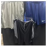 (3) Sz L/XL Athletic Shorts