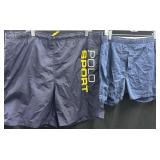 (2) Sz L/XL Raulph Lauren Swimming Shorts &