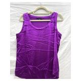 Sz: M, Antonio Melani Purple Shirt