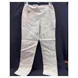 Sz: 6, Lissette Brown Cream Strechy Pants