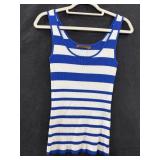 Sz: M, Belladini Blue Striped Tank