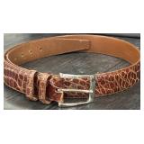 Sz 40 Bernini Alligator Exotic Skin Belt
