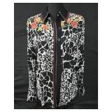Sz Small Kady B Black & White LS Shirt