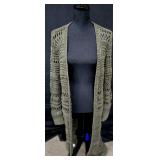 Sz Sm BCBGMAXAZRIA Olive Green Long Duster