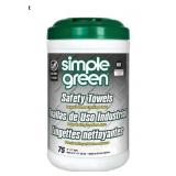 (1) Simple Green Safety Cleaning Towels 75ct