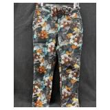 Sz: 8, Joseph Ribkoff, Colorful Motif Pants